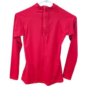 Athleta Womens 1/4 zip pull over  size S